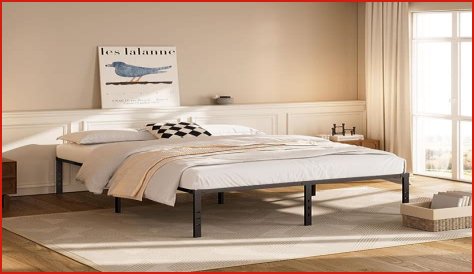 How high are metal bed frames?